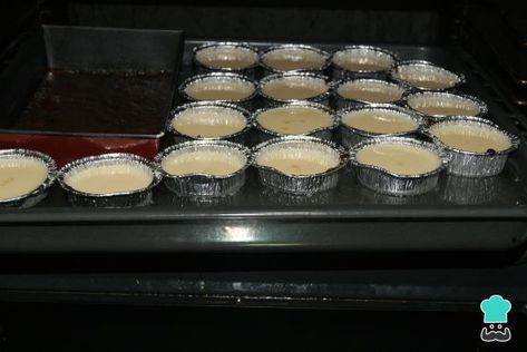 Receta de Flan de huevo en moldes individuales - Paso 7 Flan, Cheesecake, Muffins