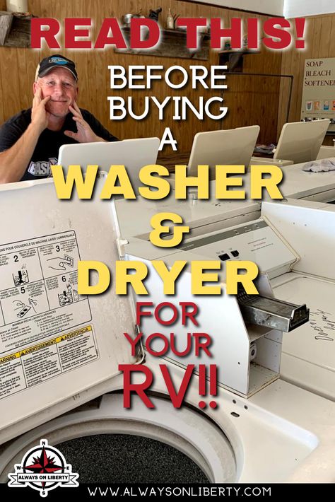 Washer And Dryer In Camper, Rv Washer And Dryer Small Spaces, Travel Trailer Washer And Dryer, Washer And Dryer For Camper, 5th Wheel Washer And Dryer, Adding Washer And Dryer To Rv, Rv Washer And Dryer Combo, Rv Washing Machine, Rv Washer And Dryer Ideas