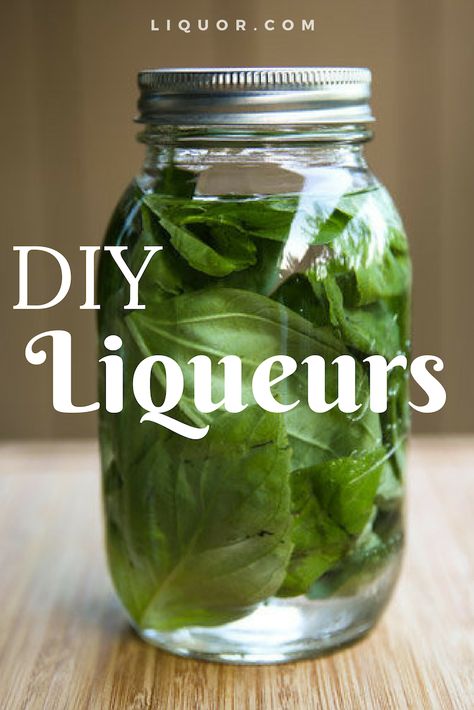 It’s never too early to begin thinking about the holidays, and Thanksgiving is a month away. The perfect present is one that’s homemade. So before you get swept up in all the events of the season, we have a few boozy gift ideas you should make now and set aside for your friends and family. These three DIY liqueurs are easy to make at home! Boozy Gifts, Boozy Cocktails, Homemade Liqueur, Homemade Liqueur Recipes, Liqueur Recipes, Homemade Liquors, Drinking Gifts, Homemade Alcohol, Homemade Liquor