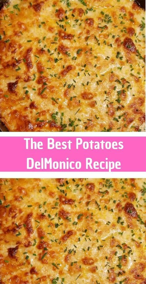 Make this classic Delmonico Potatoes recipe for family dinners or special occasions. This make-ahead casserole is the perfect side dish for beef, pork, or chicken. This recipe is easy, beautiful, and so delicious! Delmonico Potatoes, Easy Potatoes, The Best Potatoes, Recipe For Family, Best Potatoes, Make Ahead Casseroles, Simply Potatoes, Creamy Potatoes, Layered Potato