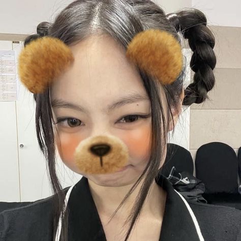 blackpink jennie yass icon Jennies Dog, Snapchat Dog Filter, Fish Eye Effect, Dog Filter, Snapchat Icon, 17 Kpop, Editing Inspiration, Jennie Kim Blackpink, Lisa Rosé