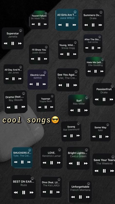 Summer Vibe Songs, Songs Vibe, Cool Songs, Good Songs, Summer Songs Playlist, Spotify Songs, Throwback Songs, Soundcloud Music, Song Ideas