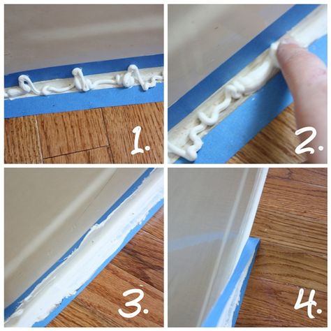 Bathtub Caulking, Astuces Diy, Home Fix, Diy Home Repair, Straight Line, Home Repairs, Diy Home Improvement, Home Reno, Baseboards