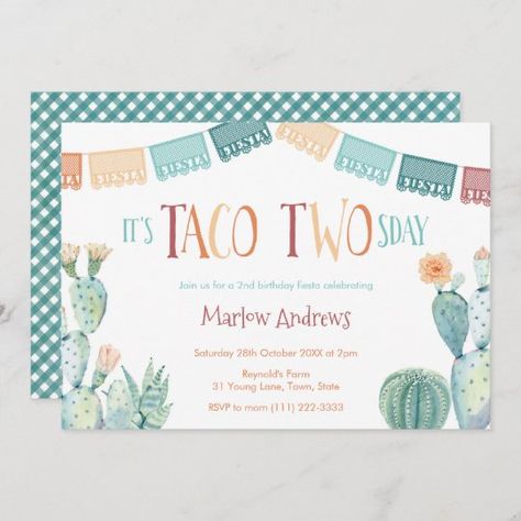 Taco Twosday Autumn Colors 2nd Birthday Party #Invitation #card #template #design #pinterestquotes #pinterestideas #pinterestmom #pinterestwedding #aesthetic #love #art #pinterestsuccess Three Esta, 3rd Birthday Party For Girls, Taco Twosday, Girls 3rd Birthday, 4th Birthday Party, 3rd Birthday Party, Third Birthday Party, 2nd Birthday Party, Fourth Birthday