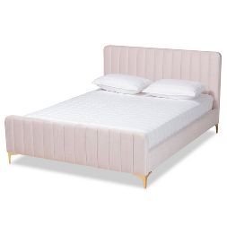 Glamorous Aesthetic, King Size Platform Bed, Full Size Platform Bed, Queen Size Platform Bed, Full Platform Bed, Contemporary Glam, King Platform Bed, Queen Platform Bed, Preppy Room Decor