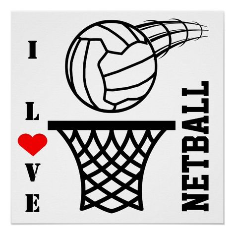 Love Netball Shop: products on Zazzle Netball Pictures, Netball Aesthetic, Laminating Ideas, Netball Quotes, Netball Coach, Kids Sports Crafts, Netball Dresses, Asthetic Picture White And Black, Team Slogans