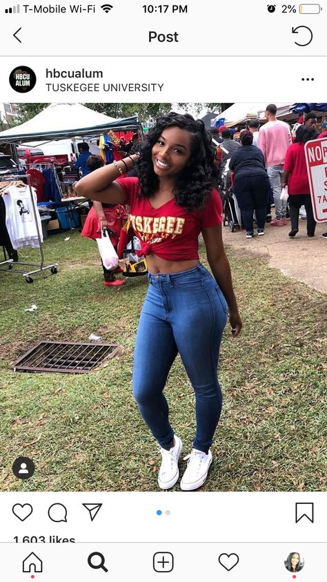 Tuskegee University, Converse Outfits, Dream College, Outfits With Converse, Football Game, Football Games, Black Women, Converse, University