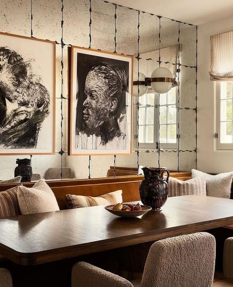 Nate Berkus And Jeremiah Brent, Southern California Home, Greenwich Hotel, Portola Paint, Jeremiah Brent, Modernist House, Dining Inspiration, Eclectic Furniture, Nate Berkus