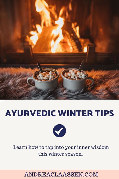 Download your free Ayurvedic winter guide. Learn movement practices, recipes and practices to keep you balanced all winter long. #ayurveda #winterseason #winterguide Ayurveda Winter, Winter Tips, Winter Hacks, Yoga Asanas, Winter Months, Free Guide, How To Increase Energy, Yoga Practice, Ayurveda