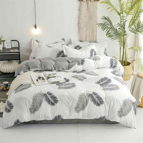 Sanctuary Aesthetic, Aesthetic Bedsheets, Modern Bedding Set, Discover Aesthetic, Modern Bed Set, Designer Bed Sheets, Double Bed Size, Modern Bedding, Bed Cover Sets