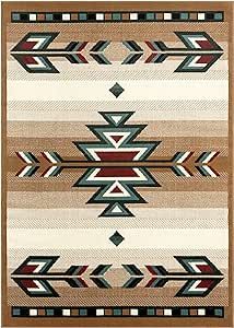 Home Dynamix Premium Sagrada Southwestern Geometric Area Rug Beige/Green, 7'8"x10'7" Vibrant Rug, Dorm Rugs, Navajo Rug, Vibrant Rugs, Southwestern Area Rugs, Rug Designs, Traditional Motifs, Lodge Style, Functional Decor