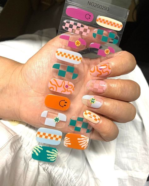 🎉 Get ready to turn your nails into a masterpiece with our Semi-Cured Gel Nail Wraps! Dive into the realm of Preppy Abstract Negative Space and express yourself with these chic, easy-to-apply stickers. Perfect for any party or as a delightful stocking stuffer! 🛍️💅 Give your nails the gift of glam and click the link to grab your set now: https://eznailsstore.etsy.com/listing/1607175099/semi-cured-gel-nail-wraps-nail-decals #NailArtHeaven #InstantManiMagic #EZnailsStore Pretty Manicures, Damaged Nails, Nail Plate, Press Ons, Diy Activities, Manicure At Home, Nail Decals, Negative Space, Nail Wraps