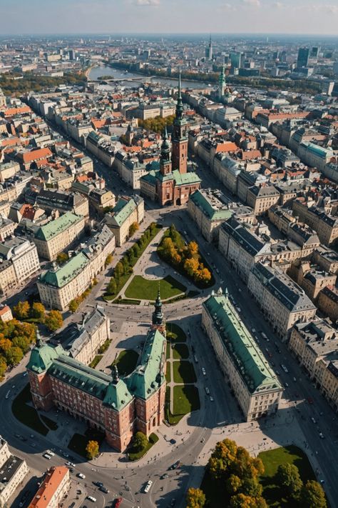 Discover the Top 7 Things to Do in Warsaw! Poland Culture, Mermaid Statues, Gdansk Poland, Famous Castles, Beautiful Cities, Colourful Buildings, Travel Safety, Warsaw Poland, Travel Brochure