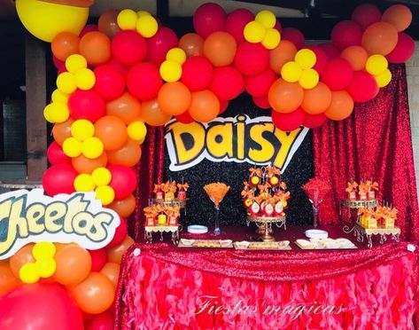 Hot Cheetos Party, Flaming Hot, Hot Cheetos, Boys Birthday, Boy Birthday Party, Bday Party, Boy Birthday, Birthday Ideas, Party Ideas