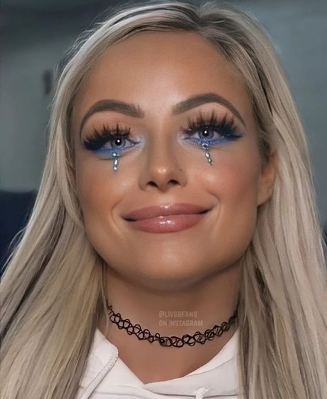 Liv Morgan Wwe Makeup, Liv Morgan Halloween Costume, Liv Morgan Halloween, Wwe Makeup Looks, Liv Morgan Makeup, Riott Squad, Liv Morgan, Halloween 2024, Wwe Womens