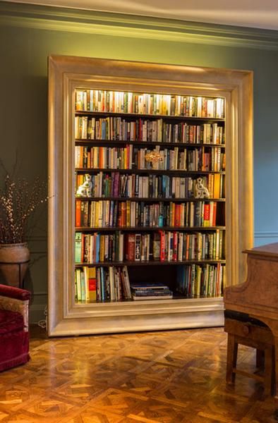 25 Amazing Bookshelves That’ll Blow All Book Lovers Away Lots Of Books, Cool Bookshelves, Library Room, Home Library Design, Bookshelf Design, Home Libraries, Library Design, Book Storage, Home Library