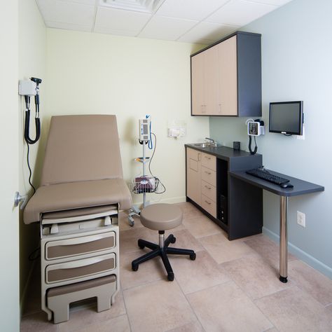 InstaMedCare examination room is bright, crisp, and well equipped Doctor Consulting Room, Doctors Cabin, Doctor Room, Medical Office Furniture, Examination Room, Doctor Office Design, Consulting Room, Medical Furniture, Medical Office Decor