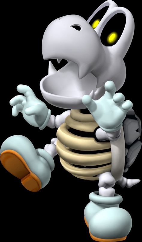 Dry Bones Mario Costume, Dry Bones Mario Fanart, Mario Dry Bones, Dry Bones Mario Kart, Dry Bones Mario, Bones Costume, Super Mario Koopa Troopa, Gray Icons, Door Games