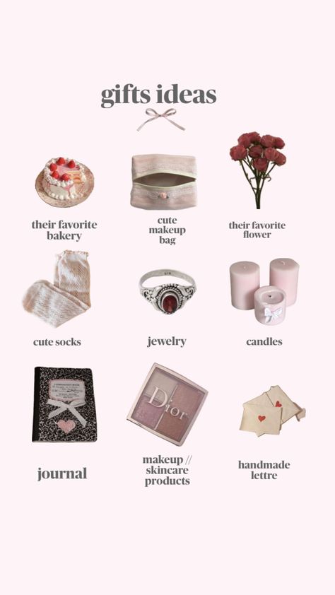 #coquette #coquetteaesthetic #gift #gifts #giftideas Gift Ideas, Gifts