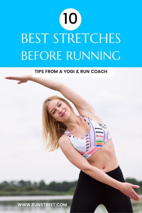 stretches-for-running Stretches For Running, Stretches Before Running, Best Running Gear, Warm Up Stretches, Running Stretches, Stretches For Runners, Workouts Running, Calf Stretches, Plyometric Workout