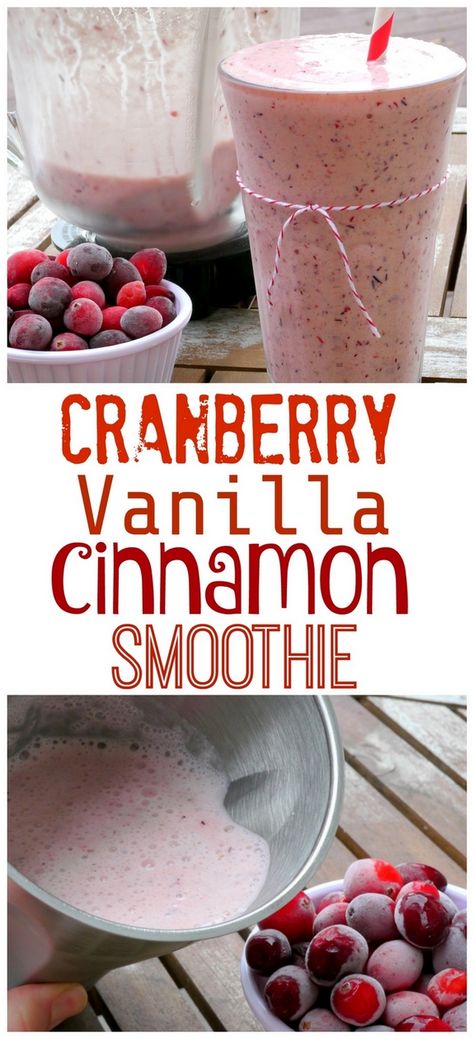 Vitamix Juice, Juices Recipes, Christmas Smoothies, Jitter Juice, Amazing Smoothie Recipes, Cranberry Smoothie, Cinnamon Smoothie, Apricot Smoothie, Smoothie Drink Recipes