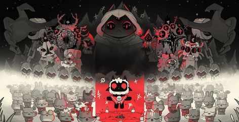 Cult Of The Lamb Fanart, Twitch Aesthetic, Cult Of Lamb, Lamb Art, Roblox Icon, Pokemon Icon, Fanart Ideas, The Binding Of Isaac, Cult Of The Lamb