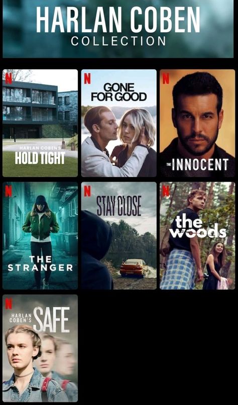 Netflix Recommendations, Harlan Coben, The Stranger, Gone For Good, Good Movies To Watch, Netflix Series, Movies To Watch, Good Movies, Books