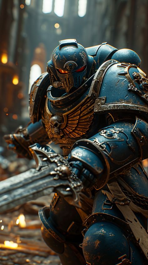 Space Marine 2 Wallpaper, Ultramarines 40k Wallpaper, Ultramarines 40k Art, Ultra Marines 40k, Warhammer 40000 Wallpaper, Warhammer 40k Wallpaper, Space Marines 40k, Warhammer Space Marine, Ultramarines 40k