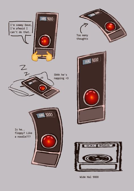 by hecklefreckled on tumblr Computer Robot, Computer Love, Stanley Parable, A Space Odyssey, 2001 A Space Odyssey, Yes Man, I Robot, Bad Memes, Movie Memes