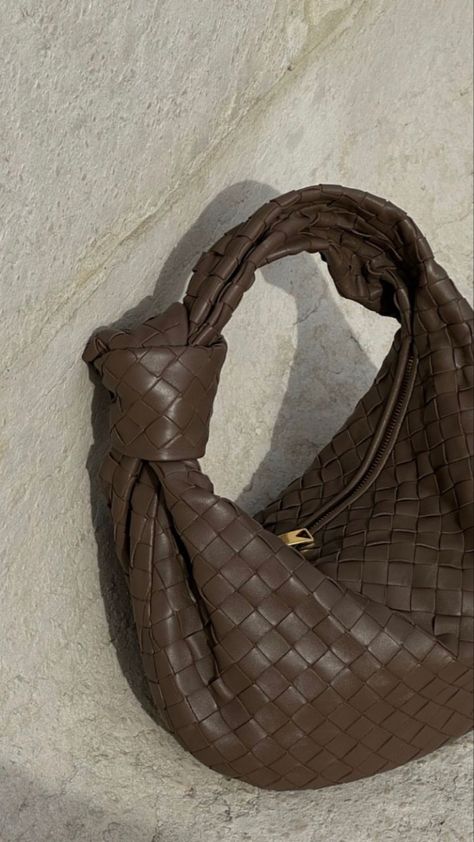 Bottega venetta bag brown fall shoulder bag purse wish list Bottega Jodie, Bottega Bag, Bottega Veneta Jodie, Bottega Veneta Bag, Bag Obsession, Old Money Style, Crystal Beads Bracelet, Simple Chic, Pretty Bags