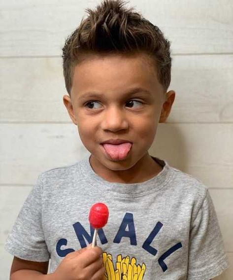 27 Trending & Cute Fohawk Haircuts For Your Little Boys Little Boy Mohawk Faux Hawk, Boys Faux Hawk Haircut, Faux Hawk Boys, Kids Faux Hawk, Haircuts For Little Boys, Boys Faux Hawk, Med Length Hairstyles, Fohawk Haircut