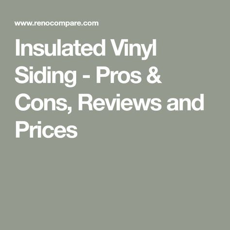 Insulated Vinyl Siding - Pros & Cons, Reviews and Prices Black Vinyl Siding, Insulated Vinyl Siding, Dutch Lap Siding, Vinyl Siding Colors, Insulated Siding, Installing Insulation, Clapboard Siding, Home Insulation, Attic Insulation