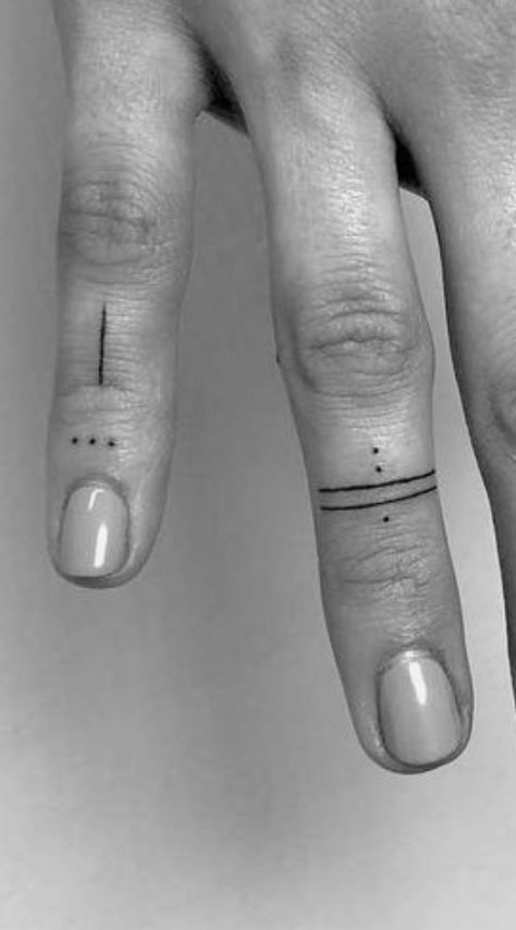 Dots Hand Tattoo, Finger Dot Tattoos, Finger Tattoos Dots, Finger Line Tattoo, Finger Tats With Meaning, Delicate Finger Tattoos For Women, Minimalist Hand Tattoo, Finger Dot Tattoo, Beautiful Hand Tattoos