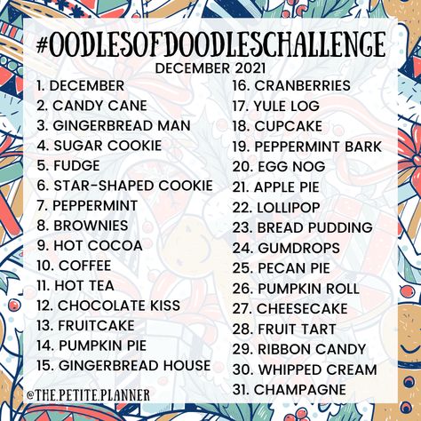 December Doodle Challenge, November Doodles, Doodle Prompts, Doodle Challenge, Beginner Drawing Lessons, Star Shaped Cookies, 30 Day Drawing Challenge, Journal Challenge, 11 December