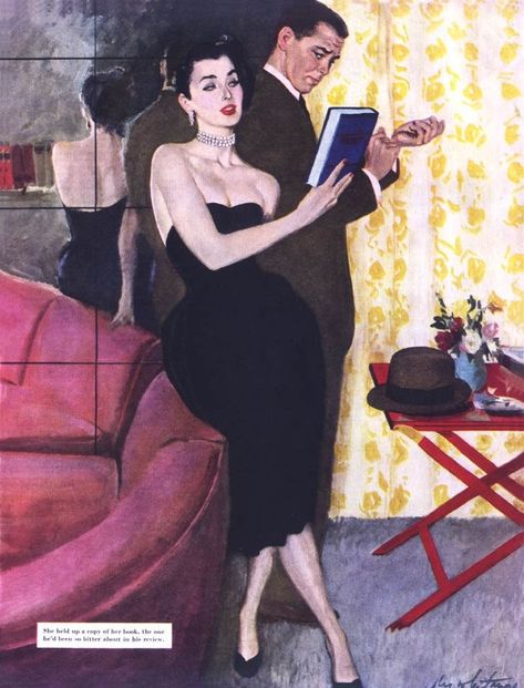 Coby Whitmore, Arte Pulp, Robert Mcginnis, Mid Century Illustration, Magazine Illustration, Vintage Romance, Art Texture, Pulp Art, Art Video