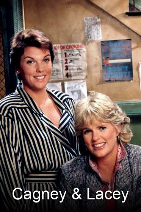 Cagney & Lacey TV Series - 1981 - 1988 Tyne Daly, Cagney And Lacey, 80 Tv Shows, American Series, Classic Television, Old Shows, Great Tv Shows, Old Tv Shows, Tv Times