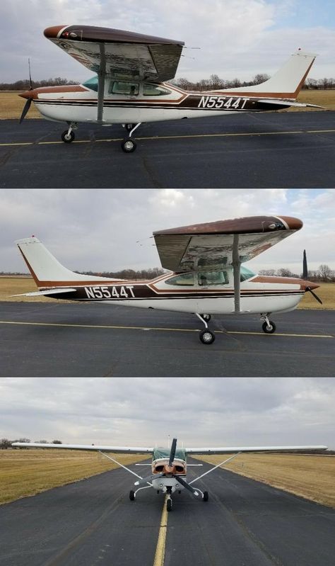 well equipped 1982 Cessna 182 RG Skylane II aircraft Cessna 182 Skylane, Cessna 182, Cessna 172, Pilots Aviation, Aircraft Pictures, Silver Crown, Paint Schemes, Pilots, Aircraft