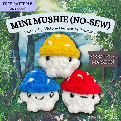 Mushroom Amigurumi, Appreciation Note, Easy Crochet Animals, Bernat Blanket, Crochet Mushroom, Quick Crochet Patterns, Crochet Animals Free Patterns, Amigurumi Ideas, Crochet Design Pattern