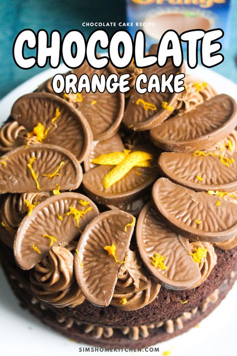 Chocolate Orange Cake Terrys Chocolate Orange Cake, Chocolate Orange Cake, Orange Extract, Orange Chocolate Cake, Orange Cake Recipe, Chocolate Cake Recipe Easy, Meal Times, Sweet Recipes Desserts, Baked Goodies