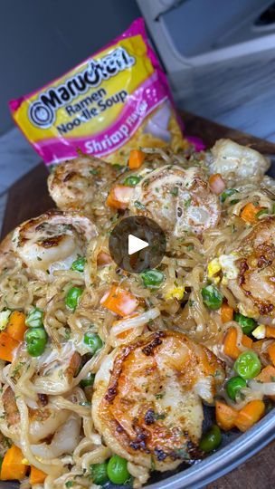 293K views · 59K reactions | 🚨RECIPE:Shrimp Fried Ramen🔥 
#ramen #ramennoodles #ramenlover #maruchan #friedrice #foodporn #foodphotography #foodblogger #foodstagram #foodgasm #blackfoodie #blackfoodbloggers #blackfoodlife #blackfoodiefinder #goodeats #explorepage #explore #shrimp #shrimplovers #shrimpfriedrice | Tasha Robinson Maruchan Ramen Recipes, Fried Ramen, Maruchan Ramen, Ramen Recipes Easy, Recipe Shrimp, Work Lunches, Shrimp Fried Rice, Black Food, Ramen Recipes