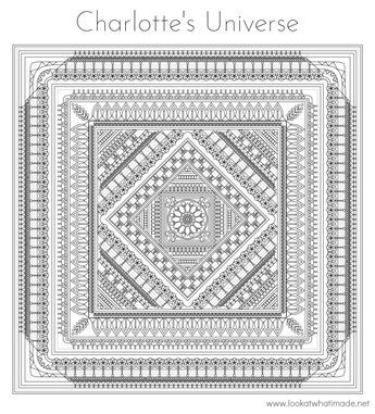 Charlotte Square Crochet Pattern, Crochet Shawl Diagram, Design Kitchen Ideas, Crochet Afghan Patterns Free, Crochet Bedspread Pattern, Crochet Blanket Afghan, Crochet Bedspread, Crochet Blocks, Crochet Circles