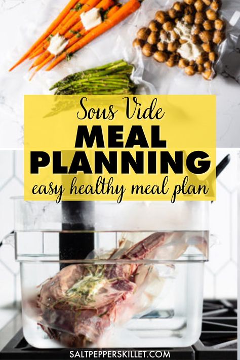 Easy Healthy Meal Plan, Easy Healthy Meal Plans, Meal Plan Ideas, Sous Vide Chicken, Easy Healthy Meal, Chicken Freezer Meals, Healthy Meal Plan, Freezer Meal Prep, Sous Vide Recipes