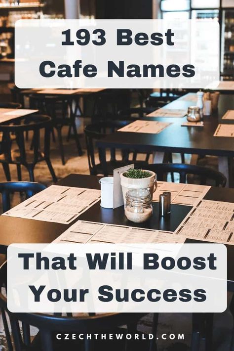 🥇 193 Best Cafe Names that will Boost Your Success (2021) Tea Shop Names Ideas Logo, Sweet Cafe Design, Small Tea Cafe Interior Ideas, Cafe Interior Ideas Creative, New Coffee Shop Ideas, Coffee Shop Bar Ideas Cafe Design, Cafe Names Ideas Creative Logo, Cafe Creative Ideas, Breakfast Shop Ideas