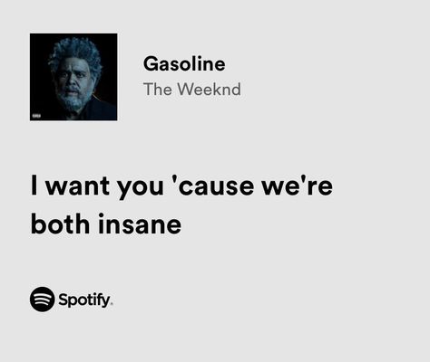 #theweeknd The Weeknd Bios For Instagram, Gasoline The Weeknd, The Weeknd Bio, The Weekns, The Weekend Lyrics, The Weekend Quotes, Weeknd Spotify, The Weeknd Lyrics, The Weeknd Tattoo