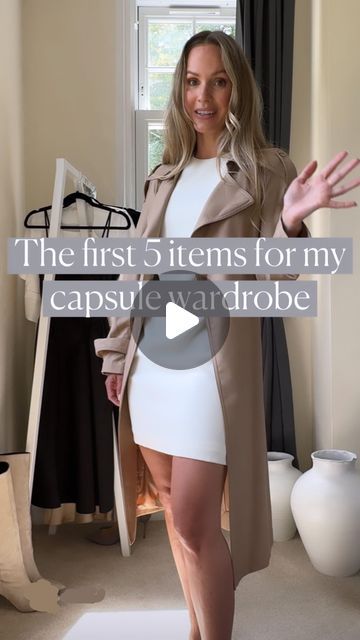 Tess ⋆ 🇬🇧 ⋆ Slow Fashion on Instagram: "These are the first 5 items I would re-buy if I had to start my capsule wardrobe over again. 🤚🏻

I can’t tell you how many times I have been asked this question. 

I had to think long and hard. It was tricky to figure out what the 5 most versatile and useful pieces in my wardrobe is. 🤔

I didn’t want to just choose the most valuable pieces I have, but truly what would be the most useful. 

These items is the foundation I would build the rest of my wardrobe on. They are all classics and can be styled in many different ways. 👏🏻

Of course, 5 items are nowhere enough to make up a wardrobe, but this is where I would start. I will follow up with piece 6-10 next week. 

🤍 You can find the items I’m wearing in my link in bio, stories, “links” highli Capsule Wardrobe Video, My Wardrobe, The Foundation, Next Week, Slow Fashion, Level Up, Capsule Wardrobe, How Many, Link In Bio