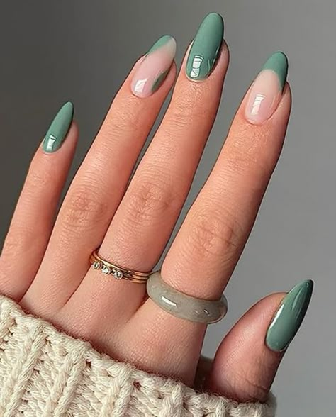 !! Super cute sage green press on nails. Easy to apply and  medium sized!

24 Pieces Press on Nails, Medium, Fake Nails with Designs, Acrylic Nails False Nails with Nail Glue for Women (Medium Green) Green French, Back To School Nails, School Nails, Trendy Nail Design, Nail Arts, Chrome Nails, Green Nails, Nails Nail, Nude Nails