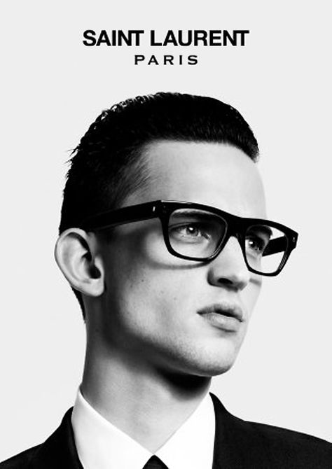 Saint Laurent Paris, men   http//hypercool.com.br Eyewear Ad, Paris Autumn, Eyewear Campaign, Mens Formal Wear, Saint Laurent Paris, Mens Eyewear, Vintage Eyewear, Fashion Advertising, Ad Campaign