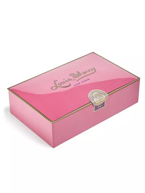 Shop Louis Sherry 12-Piece Draper Pink Chocolate Truffle Collection | Saks Fifth Avenue Godiva Chocolatier, Louis Sherry, Milk Chocolate Ganache, Gourmet Food Gifts, Chocolate Truffle, Pink Chocolate, Infused Olive Oil, Olive Oils, Artisan Cheese