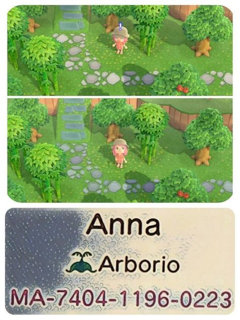 Animal Crossing Qr Codes Paths, Stepping Stone Path, Animal Crossing Qr Codes, Stepping Stone Paths, Acnh Cottagecore, Animal Crossing 3ds, Ac New Leaf, Town Ideas, Animal Crossing Guide