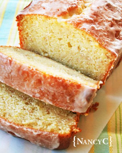 Banana Pound Cake with Banana Glaze | NancyC Banana Glaze, Banana Pound Cake, Pound Cake Loaf, Banana Treats, Cake Loaf, Banana Brownies, Glaze Recipe, Pound Cake Recipes, Banana Flavored